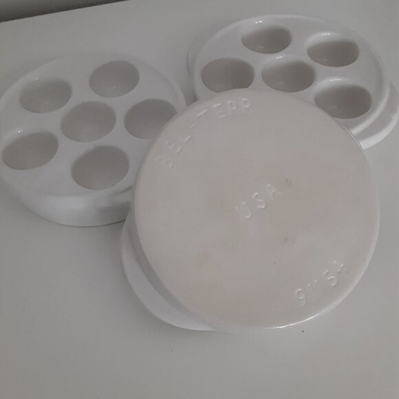 Professional Restaurant Escargot Serving Dish - Bel Terr USA - set (3) - Picture 2 of 3